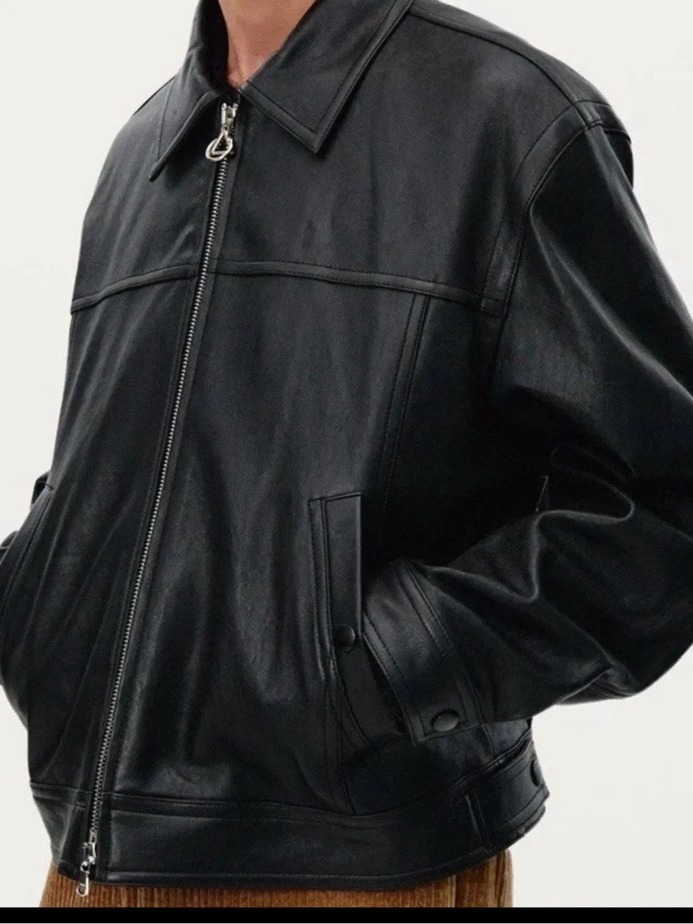 Leather jacket